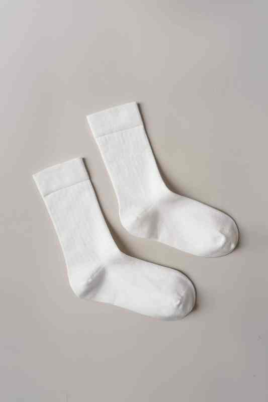 Crew Classic Sock in Soft White
