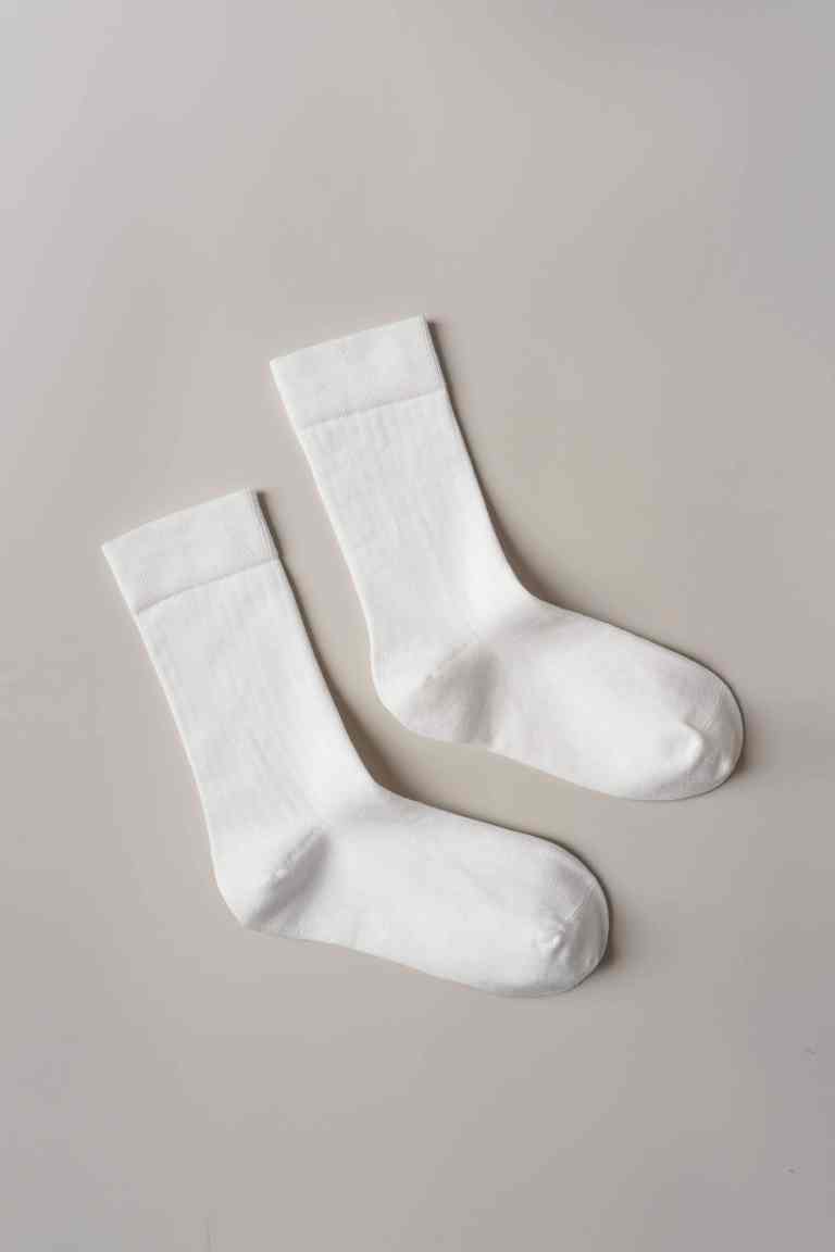Crew Classic Sock in Soft White